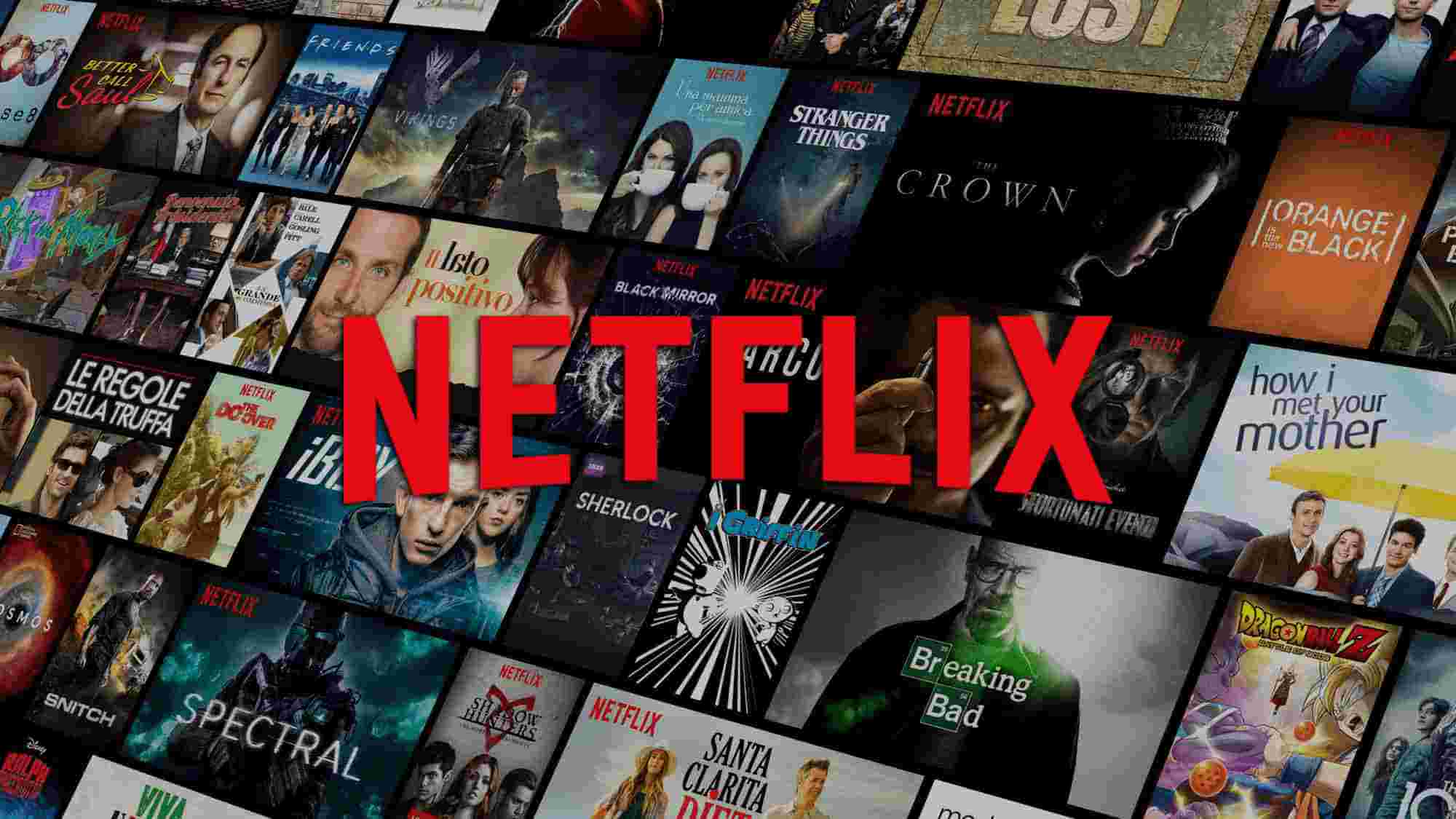 Netflix庞大内容库展示